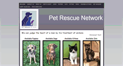 Desktop Screenshot of petrescuenetworkstl.com